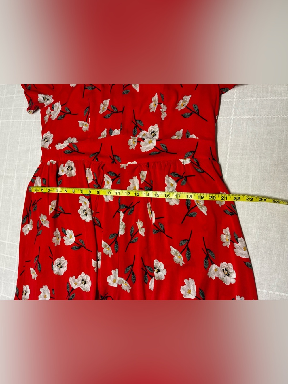 Torrid Floral Maxi Challis Walk-Through Dress In Vibrant Salmon Pink Color - Picture 10 of 10